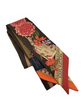 Louis Vuitton Bandeau BB LV Enfleur Scarf Brown